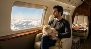 Persian cat air travel